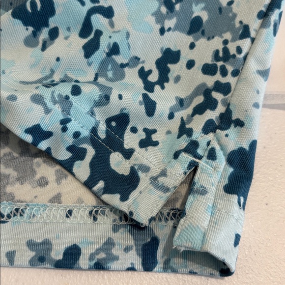 UNDER ARMOUR The Playoff Polo shirt loose fit breathable UPF 40 blue size XXL - Picture 8 of 13